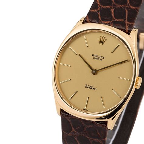 18 kt gold rolex cellini|pre owned Rolex cellini.